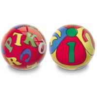 Písmenká a číslice gumená lopta 14cm - Mondo Toys - p/i/pismenka-a-cislice-gumena-lopta-14cm-mondo-toys.jpg