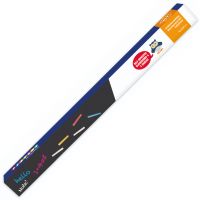 PlayBox: Čierna kriedová tabuľa na rolke s farebnými kriedami 200x45cm - p/l/PlayBox-Cierna-kriedova-tabula-na-rolke-s-farebnymi-kriedami-200x45cm-1.jpg