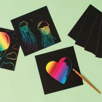 PlayBox: Čierny voskový škrabací papier 15 × 15 cm, sada 10 ks - p/l/PlayBox-Cierny-voskovy-skrabaci-papier-15--15-cm-sada-10-ks-1.jpg