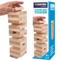 PlayBox: Drevená Jenga zručnostná hra - p/l/PlayBox-Drevena-Jenga-zrucnostna-hra-1.jpg
