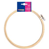 PlayBox: Drevený vyšívací rámik s priemerom 15 cm
