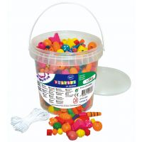 PlayBox: Farebná variteľná drevená korálková sada vo vedre 250g - p/l/PlayBox-Farebna-varitelna-drevena-koralkova-sada-vo-vedre-250g-1.jpg