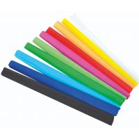 PlayBox: Farebný 10-dielny set krepového papiera 50x200cm