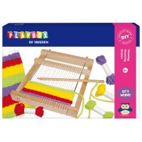 PlayBox: Kompletná súprava na tkanie s priadzami a štvorcovým tkaním рамкou