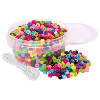 PlayBox: Malé navliekacie korálky 6mm 850ks - p/l/PlayBox-Male-navliekacie-koralky-6mm-850ks-1.jpg