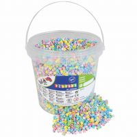 PlayBox: Sada 5mm MIDI pastelových žehliacich korálok v vedre, 10 000 ks balenie. - p/l/PlayBox-Sada-5mm-MIDI-pastelovych-zehliacich-koralok-v-vedre-10-000-ks-balenie--1.jpg