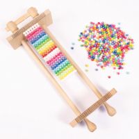 PlayBox: Tkanie korálok na drevenom ráme 310x120x60mm - p/l/PlayBox-Tkanie-koralok-na-drevenom-rame-310x120x60mm-1.jpg