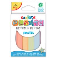Plastelína na modelovanie, pastelové farby, 6ks 100g - Carioca - p/l/plastelina-na-modelovanie-pastelove-farby-6ks-100g-carioca.jpg