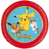 Pokémon, sada 8 kusov papierových tanierov, priemer 20 cm - p/o/Pokemon-sada-8-kusov-papierovych-tanierov-priemer-20-cm-1.jpg