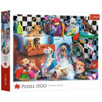 Psy v práčovni 1500-dielne puzzle - Trefl - p/s/psy-v-pracovni-1500-dielne-puzzle-trefl-1.jpg