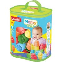 Quercetti: Momy Soft 28-dielna súprava mäkkých stavebných kociek - q/u/Quercetti-Momy-Soft-28-dielna-suprava-makkych-stavebnych-kociek-1.jpg