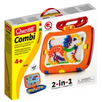 Quercetti Combi Detská mozaika/magnetická tabuľka 2 v 1 - q/u/quercetti-2az1ben-300db-os-potyi-keszlet-magneses-tablaval.jpg
