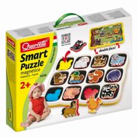 Quercetti: Magnetické puzzle Domáce zvieratká 12 dielov - q/u/quercetti-haziallatos-magneses-puzzle.jpg