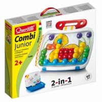 Quercetti Combi Junior Detská mozaika/magnetická tabuľka 2 v 1