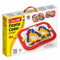 Quercetti: Mozaika Fantacolor design Tučniak 100 kolíčkov - q/u/quercetti-pingvines-potyi-keszlet100dbos.jpg