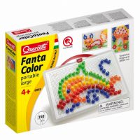 Quercetti: Mozaika FantaColor portable large Delfín 150 hríbikov - q/u/quercetti-szines-potyi-keszlet-delfin.jpg