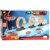 Racing Track: 28-dielny set pretekárskej dráhy s 3 slučkami a 2 autíčkami 1/64 - r/a/racing-track-28-dielny-set-pretekarskej-drahy-s-3-sluckami-a-2-autickami-1-64.jpg
