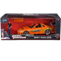 Rýchlo a zbesilo: Figúrka Brian a model auta Toyota Supra 1/24 - Simba Toys - r/y/rychlo-a-zbesilo-figurka-brian-a-model-auta-toyota-supra-1-24-simba-toys.jpg