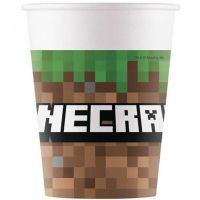 Sada 8 papierových pohárov Minecraft 200 ml - s/a/Sada-8-papierovych-poharov-Minecraft-200-ml-1.jpg