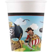 Sada 8 pirátskych papierových pohárov 200 ml - s/a/Sada-8-piratskych-papierovych-poharov-200-ml-1.jpg