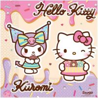 Sada papierových servítok Hello Kitty a Kuromi - 2-vrstvové, 33 × 33 cm, 20 ks - s/a/Sada-papierovych-servitok-Hello-Kitty-a-Kuromi--2-vrstvove-33--33-cm-20-ks-1.jpg