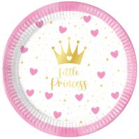 Sada papierových tanierov Little Princess 8 ks, 20 cm - s/a/Sada-papierovych-tanierov-Little-Princess-8-ks-20-cm-1.jpg