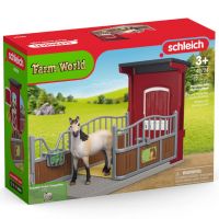 Schleich: Farm World - Stajňa s figúrkou mustanga hracia súprava (42724) - s/c/Schleich-Farm-World--Stajna-s-figurkou-mustanga-hracia-suprava-42724--1.jpg