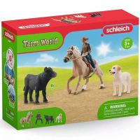Schleich: Farm World - Westernová jazdecká súprava (42578) - s/c/Schleich-Farm-World--Westernova-jazdecka-suprava-42578--1.jpg