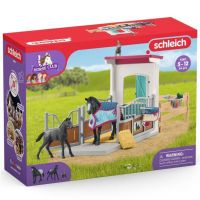 Schleich: Horse Club - Stajňa s kobylou a žriebäťom hracia súprava (42611) - s/c/Schleich-Horse-Club--Stajna-s-kobylou-a-zriebatom-hracia-suprava-42611--1.jpg