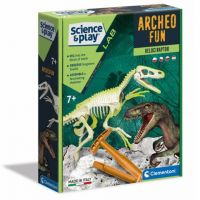 Science&Play: Archeofun svietiaci Velociraptor archeologický set - Clementoni - s/c/science-play-archeofun-svietiaci-velociraptor-archeologicky-set-clementoni.jpg