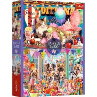 Sladkozubé zvieratá 2x500 ks puzzle - Trefl - s/l/Sladkozube-zvierata-2x500-ks-puzzle--Trefl-1.jpg