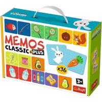 Špeciálne páry Classic & Plus pamäťová hra 36 ks - Trefl