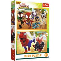 Spidey a dinosaury 2x24 ks puzzle - Trefl - s/p/Spidey-a-dinosaury-2x24-ks-puzzle--Trefl-1.jpg