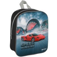Spirit: Speed Monster červený športový automobil 3D vzorovaný oválny batoh 30x25x12cm - s/p/Spirit-Speed-Monster-cerveny-sportovy-automobil-3D-vzorovany-ovalny-batoh-30x25x12cm-1.jpg
