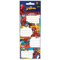 Spider-Man samolepiace štítky na zošit 20ks - s/p/spider-man-samolepiace-stitky-na-zosit-20ks.jpg