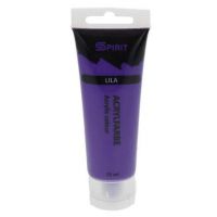 Spirit: Fialová akrylová farba 75ml