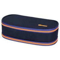 Spirit: Indigo modrý oválny peračník s neónovo oranžovým zipsom 23x10cm - s/p/spirit-indigo-modry-ovalny-peracnik-s-neonovo-oranzovym-zipsom-23x10cm.jpg