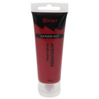 Spirit: Karmínovo-červená akrylová farba 75 ml