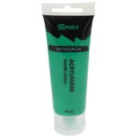 Spirit: Svetlo-zelená akrylová farba 75ml