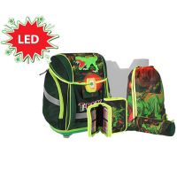Spirit: T-Rex školská taška s 3D vzorom a s LED, batoh 5 dielny set - s/p/spirit-t-rex-skolska-taska-s-3d-vzorom-a-s-led-batoh-5-dielny-set.jpg