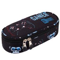 St.Right: Blue Gamer čierno-modré oválne puzdro na perá 23 cm - s/t/St-Right-Blue-Gamer-cierno-modre-ovalne-puzdro-na-pera-23-cm-1.jpg