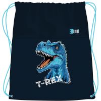 St.Right Modrý T-Rex športový vak, vrecko na prezúvky 34x43 cm - s/t/St-Right-Modry-T-Rex-sportovy-vak-vrecko-na-prezuvky-34x43-cm-1.jpg