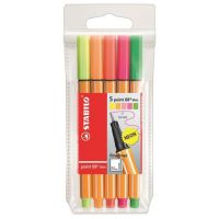 Stabilo: Point 88 Mini neónový popisovač 5 dielny set - s/t/stabilo-point-88-mini-neonovy-popisovac-5-dielny-set.jpg