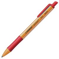 Stabilo: Pointball 0,5mm červené guľôčkové pero s tlačidlom - s/t/stabilo-pointball-0-5mm-cervene-gulockove-pero-s-tlacidlom.jpg