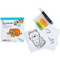 Sticke Art: Set nálepiek na vymaľovanie Zvieratá - Comansi - s/t/sticke-art-set-nalepiek-na-vymalovanie-zvierata-comansi.jpg