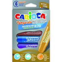 Temperové tyčinky s kovovým leskom 6 ks set - Carioca - t/e/temperove-tycinky-s-kovovym-leskom-6-ks-set-carioca.jpg