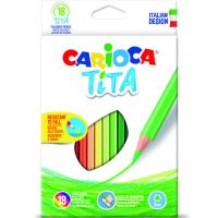 Tita set farebných ceruziek 18 ks - Carioca - t/i/tita-set-farebnych-ceruziek-18-ks-carioca.jpg