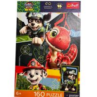 Tlapková patrola – Dinofilm, 160-dielové UFT puzzle s plagátom - Trefl - t/l/Tlapkova-patrola---Dinofilm-160-dielove-UFT-puzzle-s-plagatom--Trefl-1.jpg