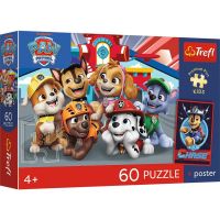 Tlapková patrola 60-dielne prémiové plus puzzle pre deti s plagátom - Trefl - t/l/Tlapkova-patrola-60-dielne-premiove-plus-puzzle-pre-deti-s-plagatom--Trefl-1.jpg