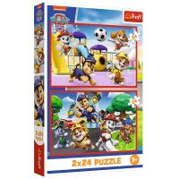 Tlapková patrola hrací den 2x24-dielne puzzle - Trefl - t/l/Tlapkova-patrola-hraci-den-2x24-dielne-puzzle--Trefl-1.jpg